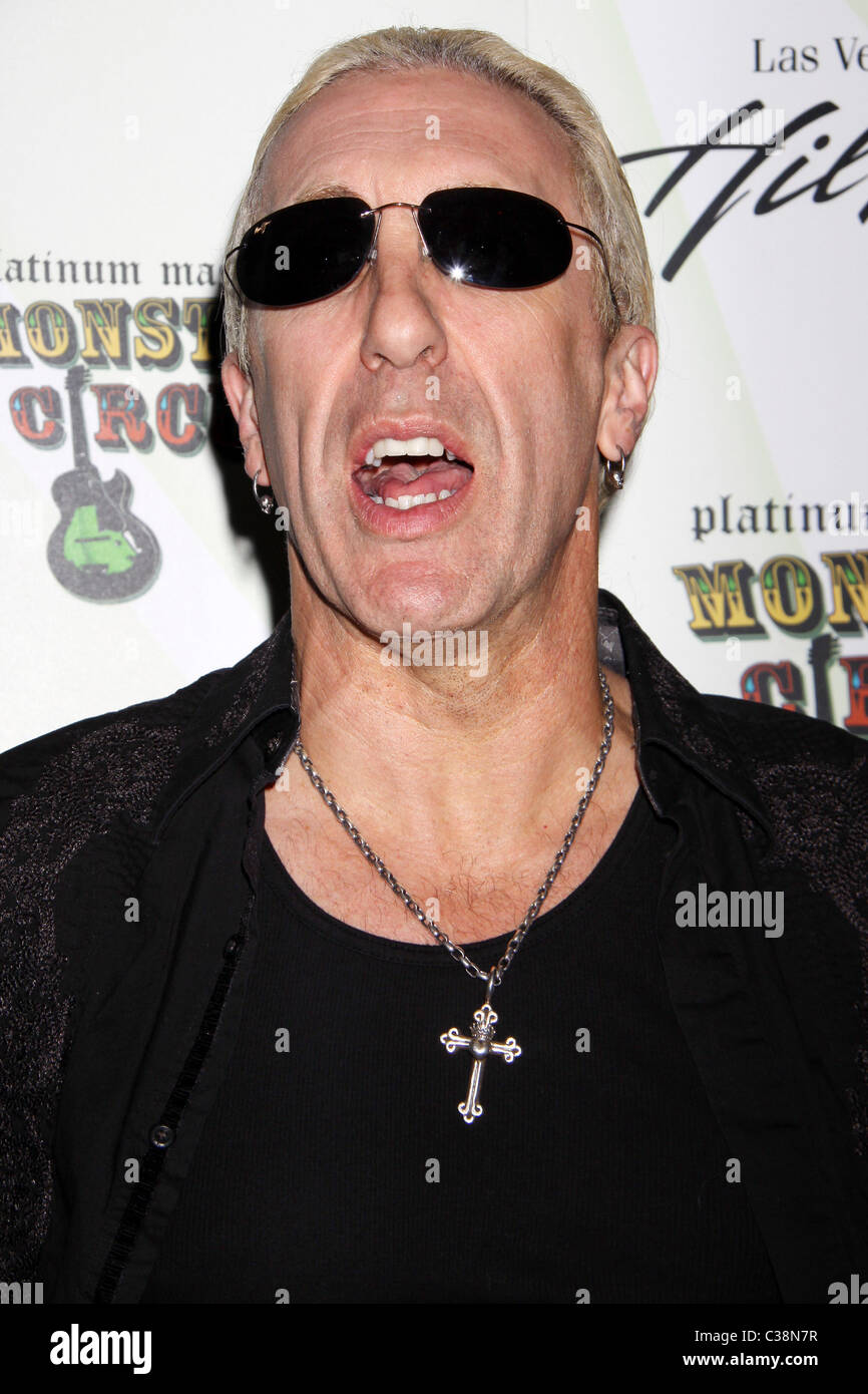 Dee Snider Opening night of 'Monster Circus' at Las Vegas Hilton Las ...
