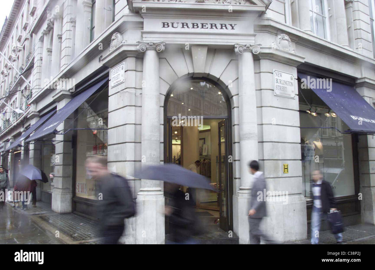 exterior of a Burberry store in Central London Stock Photo - Alamy