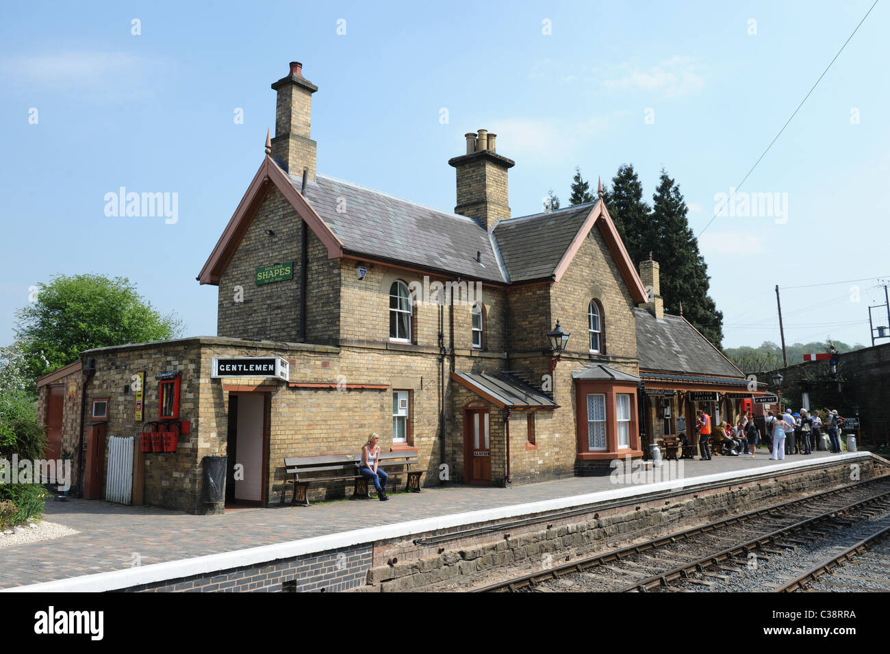 The Severn Valley Railway Station Arley In Worcestershire England Uk 