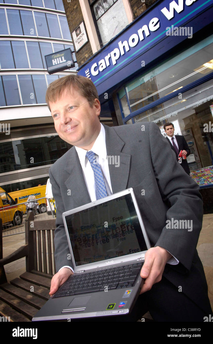 Charles Dunstone Chairman C Roger Taylor Editorial Stock Photo - Stock  Image