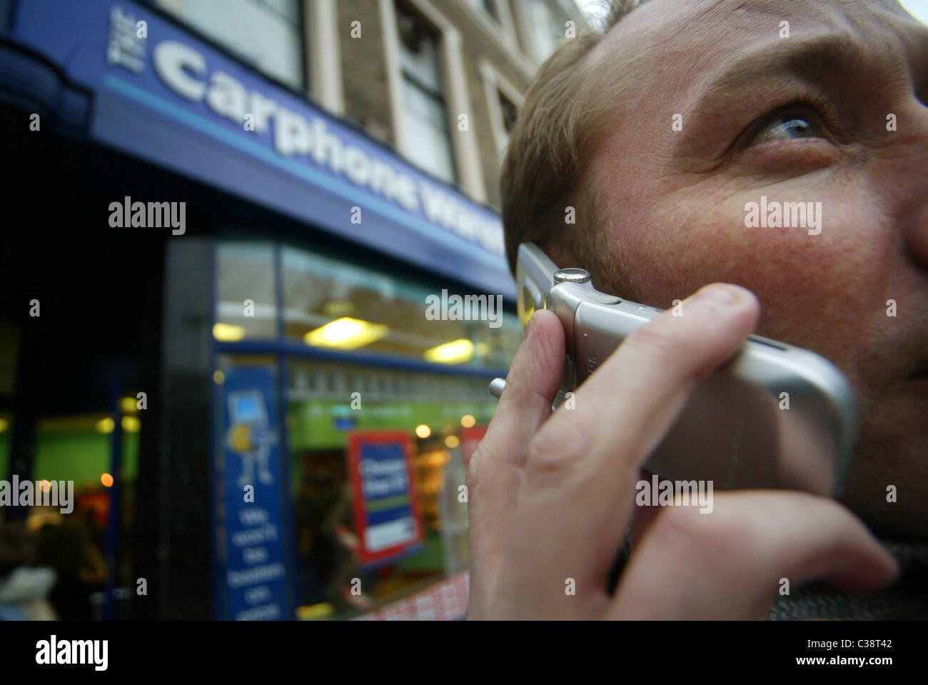 Illustrative image of a Carphone Warehouse store Stock Photo - Alamy