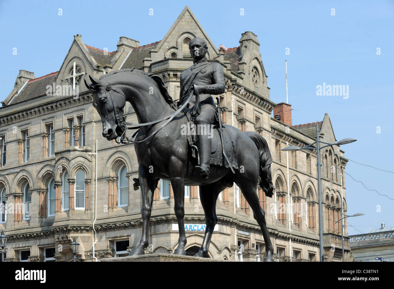 Prince Albert statue in Wolverhampton West Midlands England UK Stock Photo