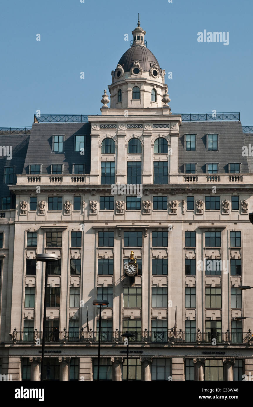 House of Fraser, Monument, London, UK Stock Photo Alamy