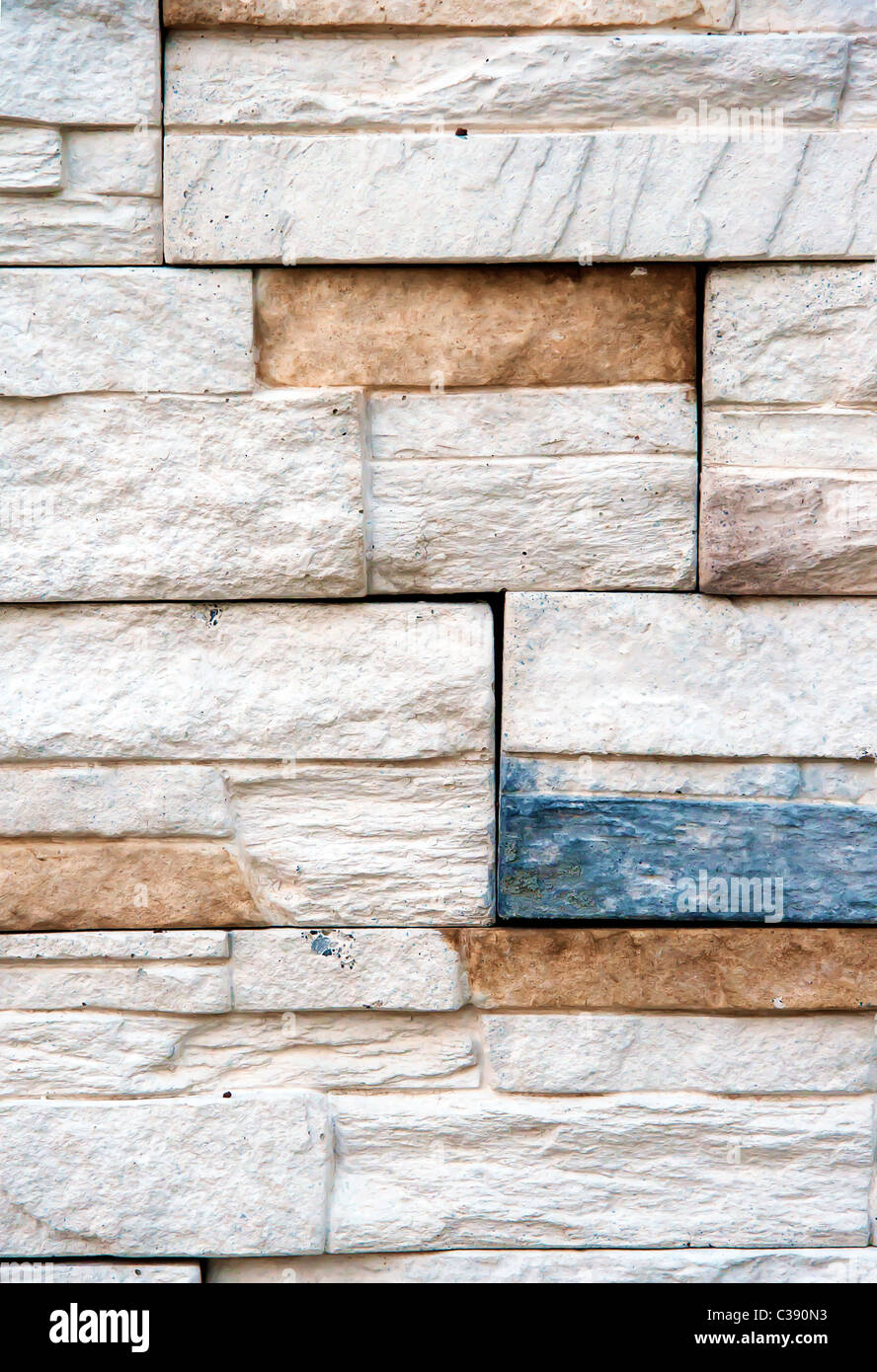 Decorative stone wall siding Stock Photo Alamy