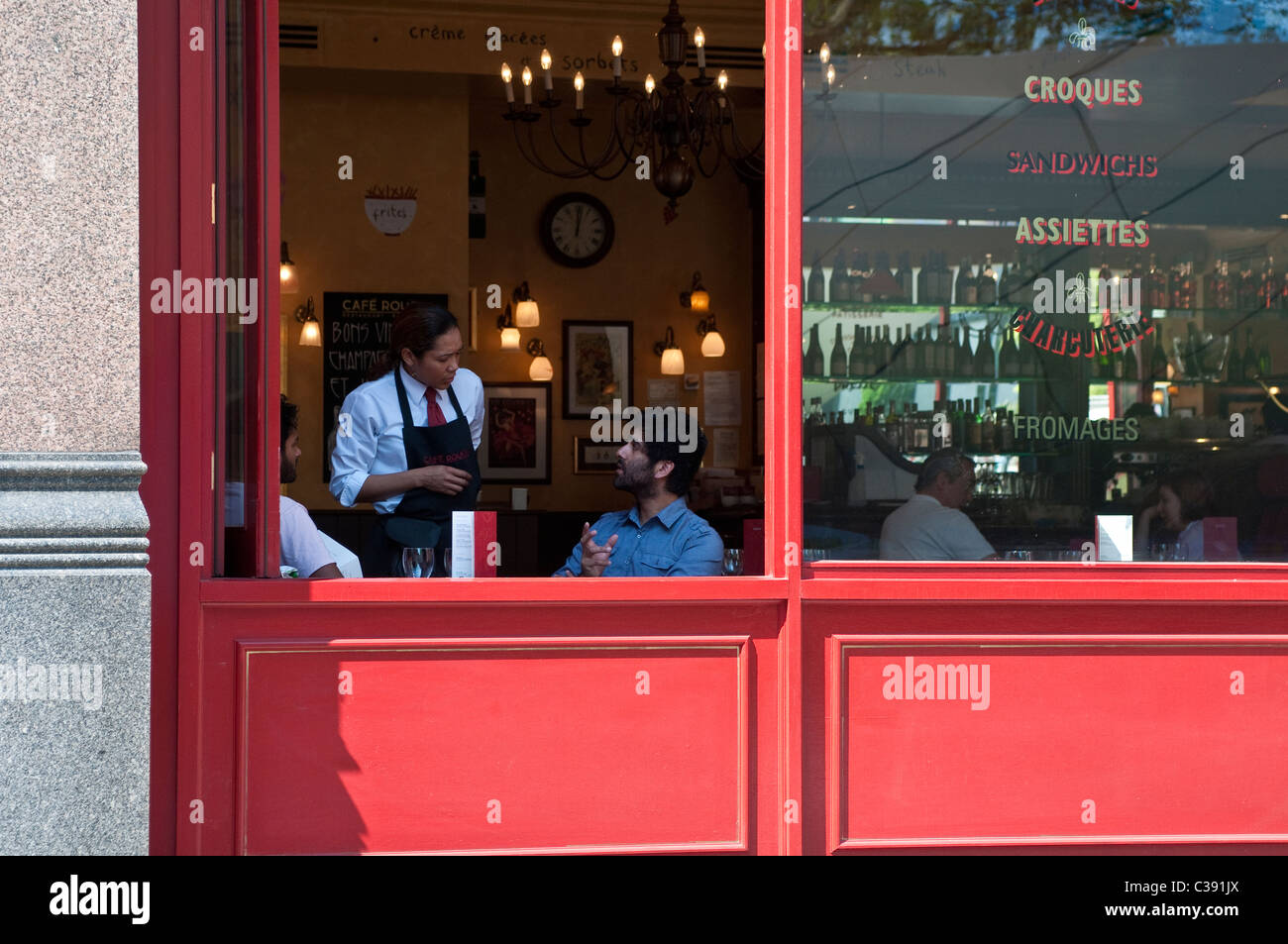 Waiter Taking Order Hi-res Stock Photography And Images - Alamy