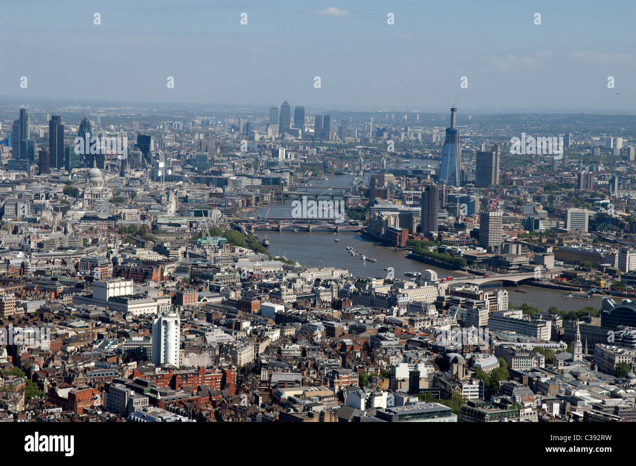 London eye seen river thames hi-res stock photography and images - Alamy