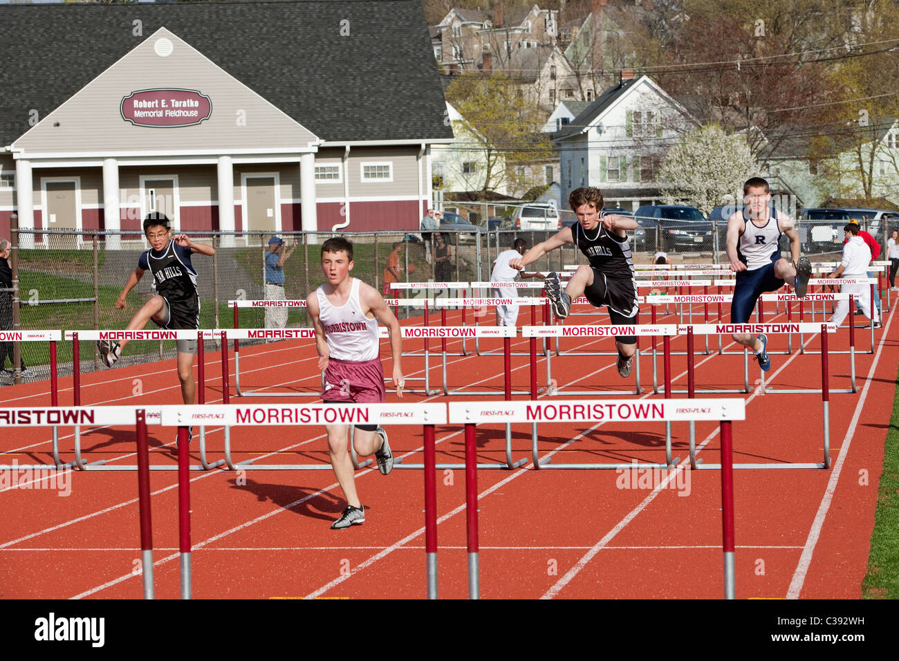 The High Hurdles Stock Photo