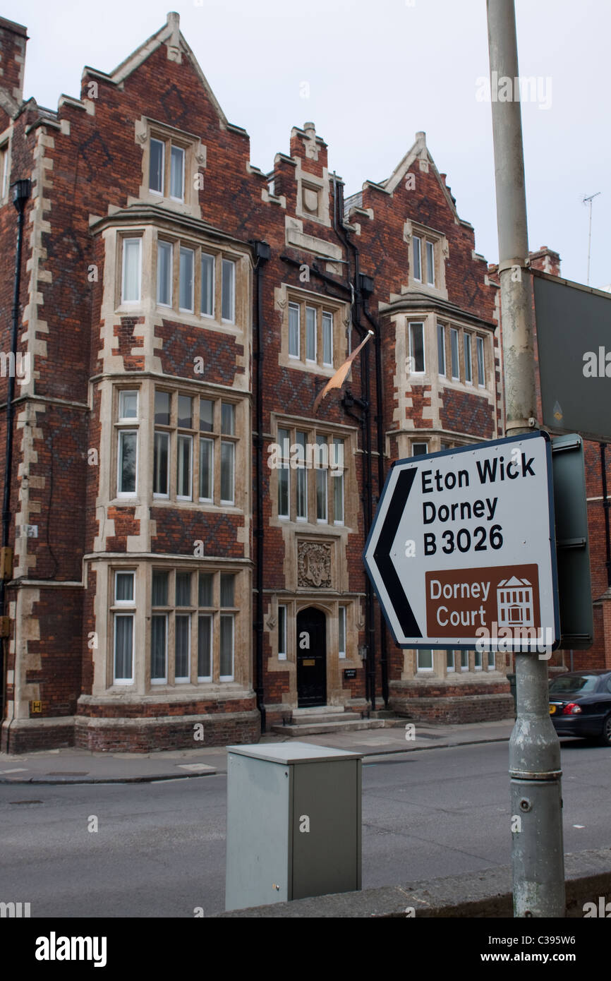 Eton College Durnford House Stock Photo Alamy