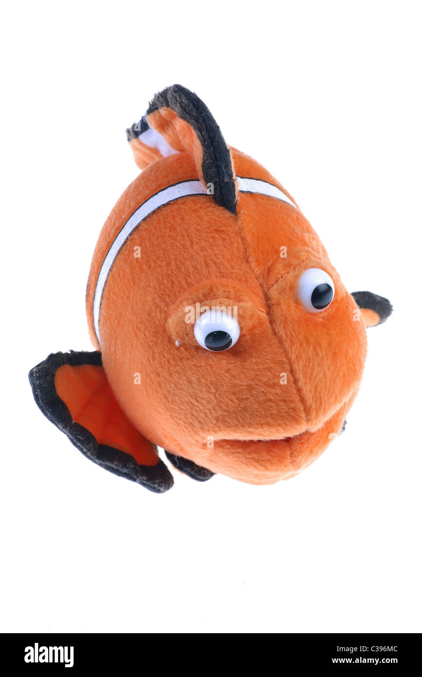 Stuffed Nemo toy Stock Photo - Alamy