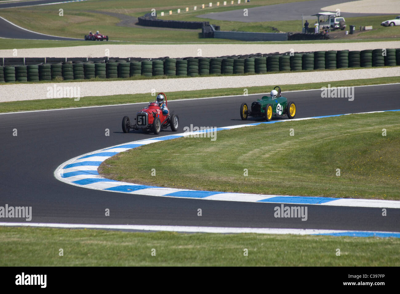 Vintage Car racing at Phillip Island, Victoria, Australia Stock Photo Alamy