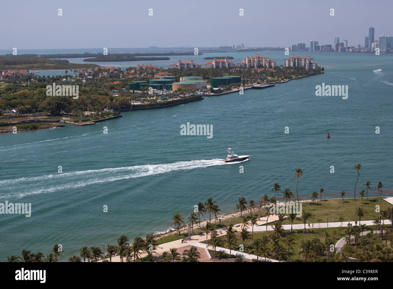 Fisher Island Miami Beach, FL, USA Stock Photo Alamy