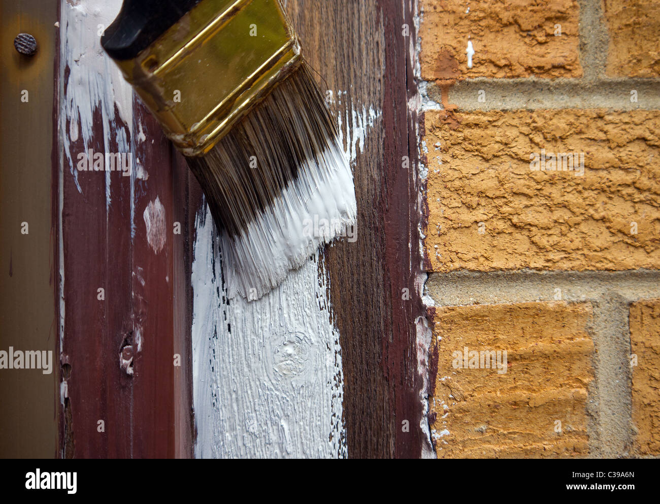 Applying primer hires stock photography and images Alamy