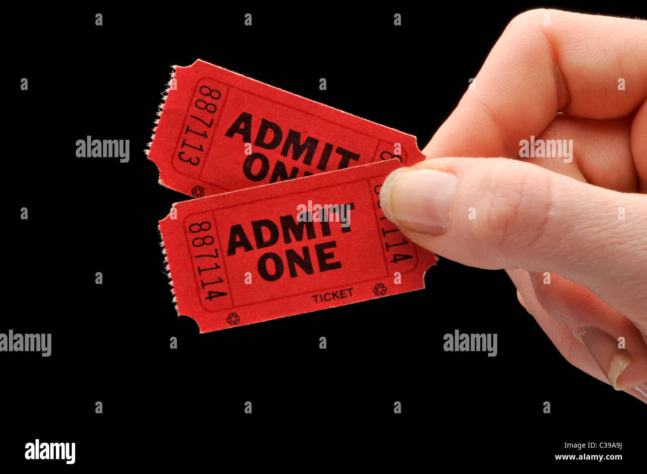 Theatre ticket cut out hires stock photography and images Alamy