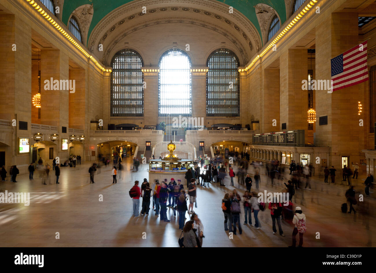 The Main Concourse in New York City's Grand Central Terminal Stock Photo
