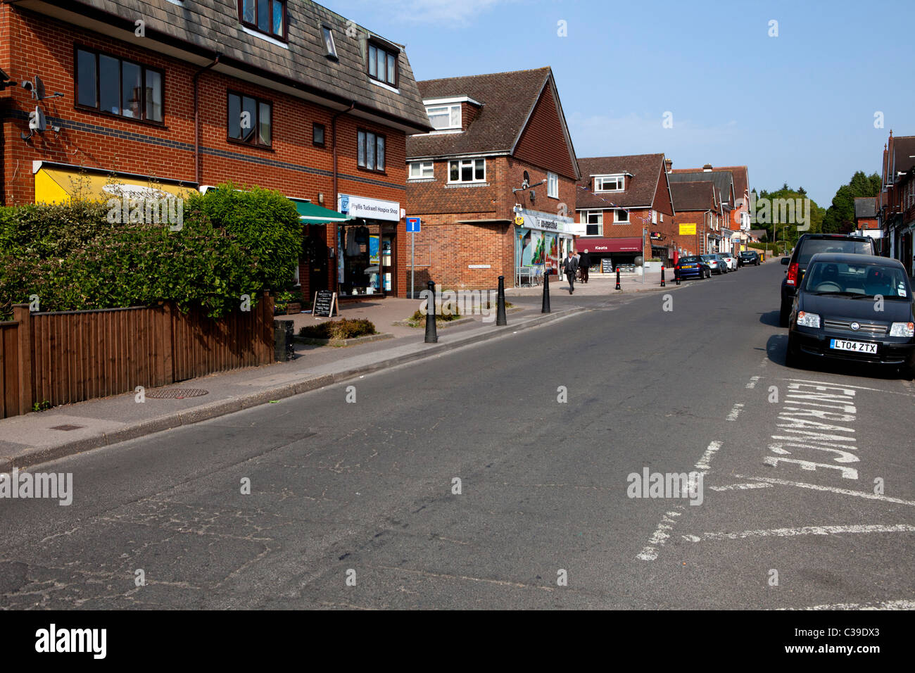 Headley Road, Grayshott Village, Hampshire, UK Stock Photo Alamy
