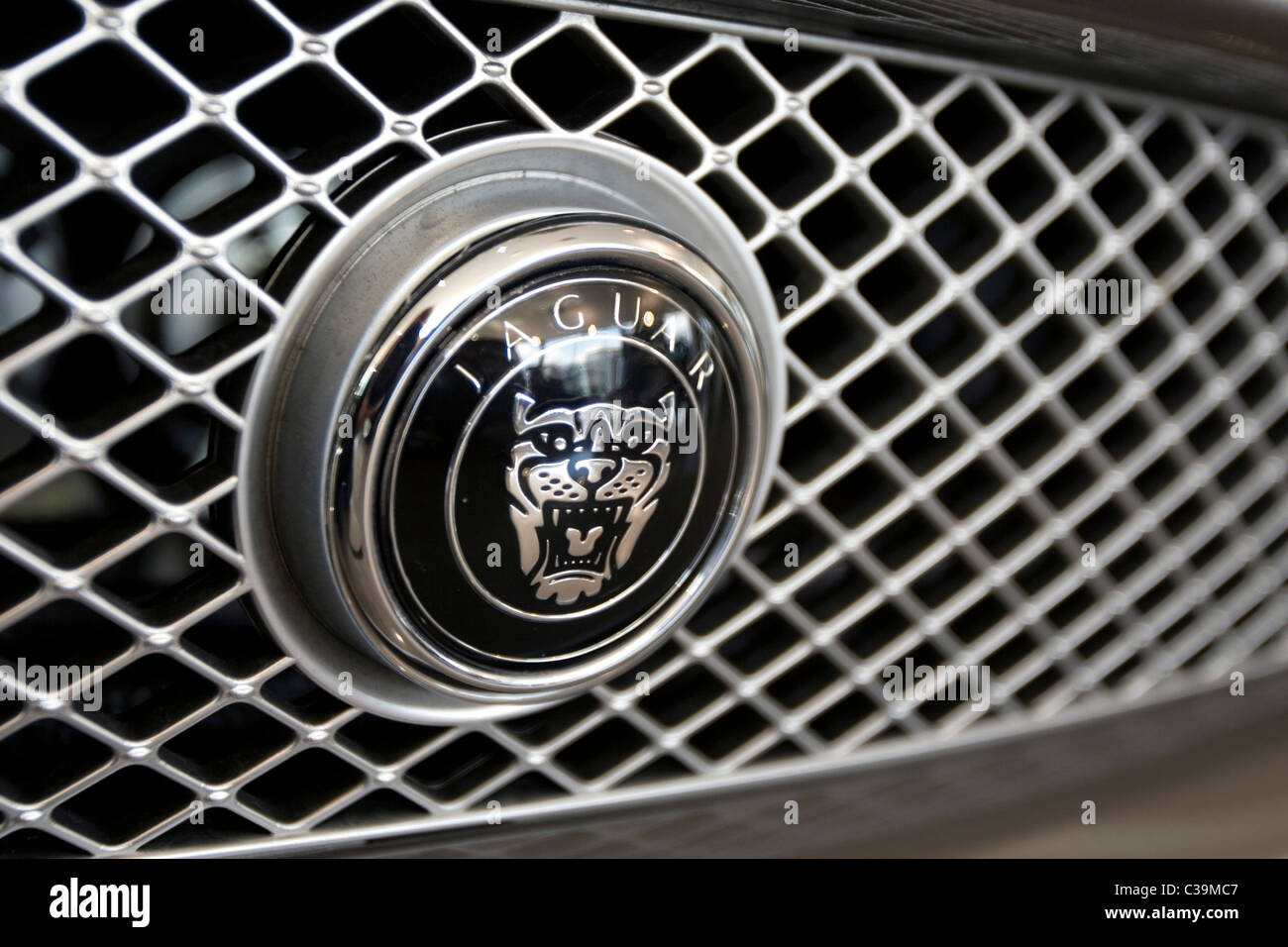 The Jaguar emblem Stock Photo Alamy