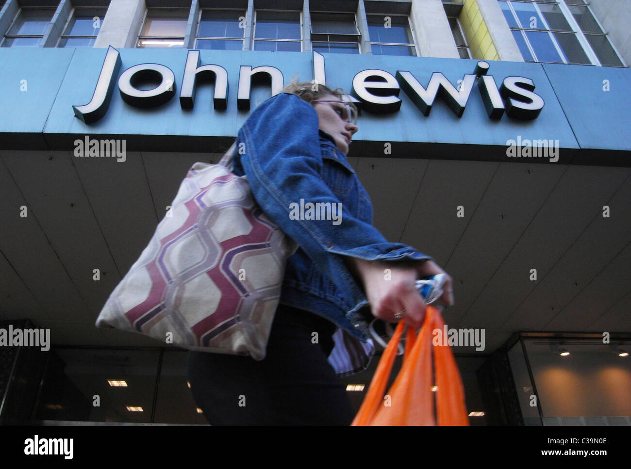 Illustrative image of John Lewis Stock Photo Alamy