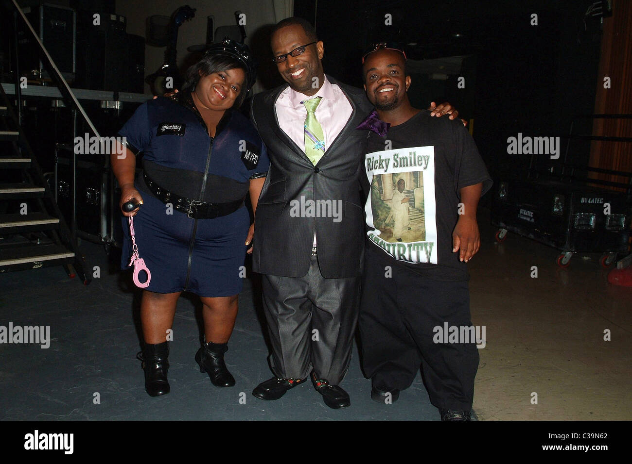 Juicy, Rickey Smiley and David McPhee Comedian Rickey Smiley performs live at James L. Knight