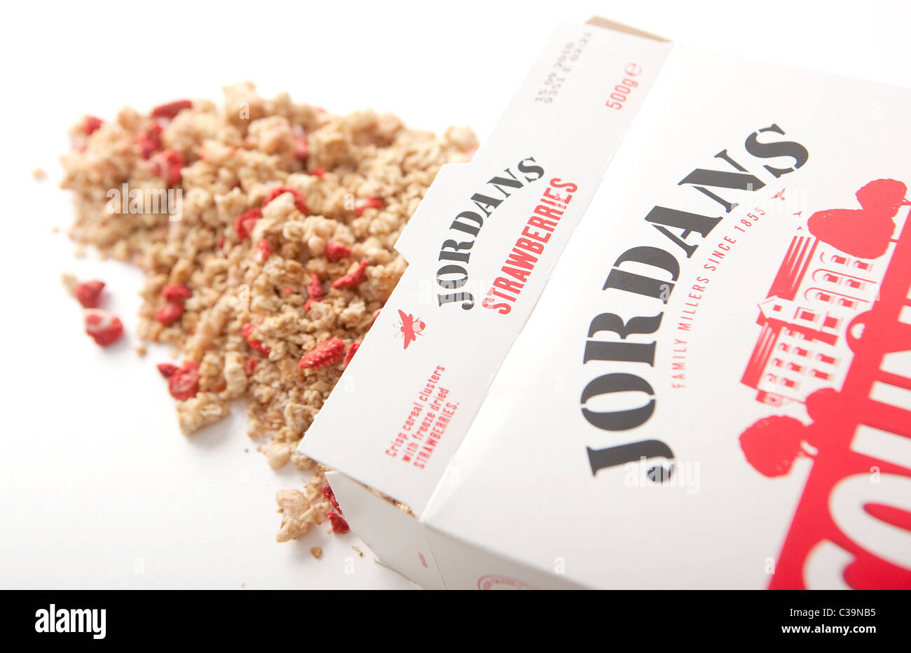 Illustrative image of Jordans Country Crisp cereal, a brand operated by Associated British Foods. Stock Photo