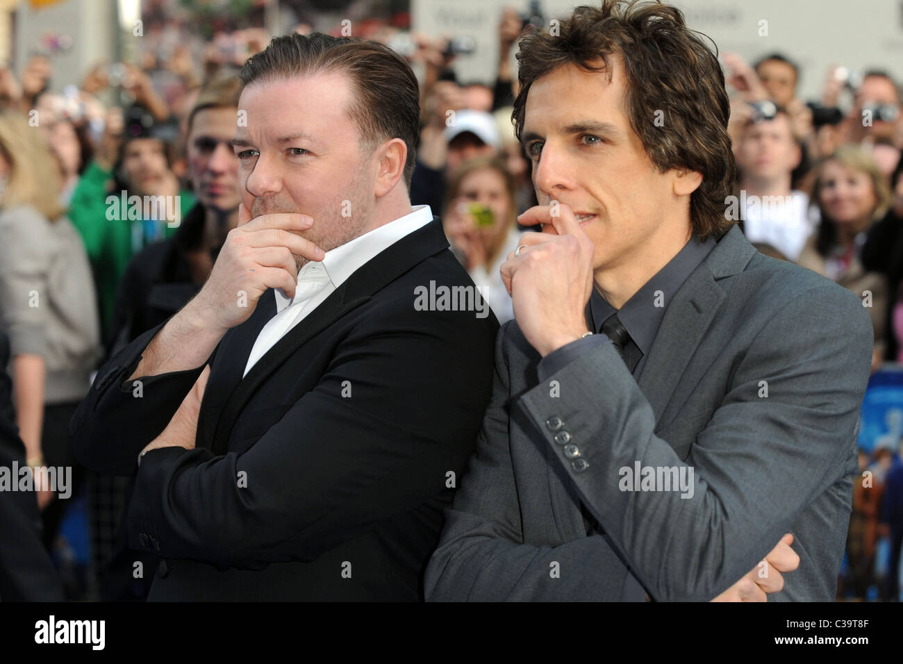 Ricky Gervais and Ben Stiller Night At The Museum 2 - World premiere