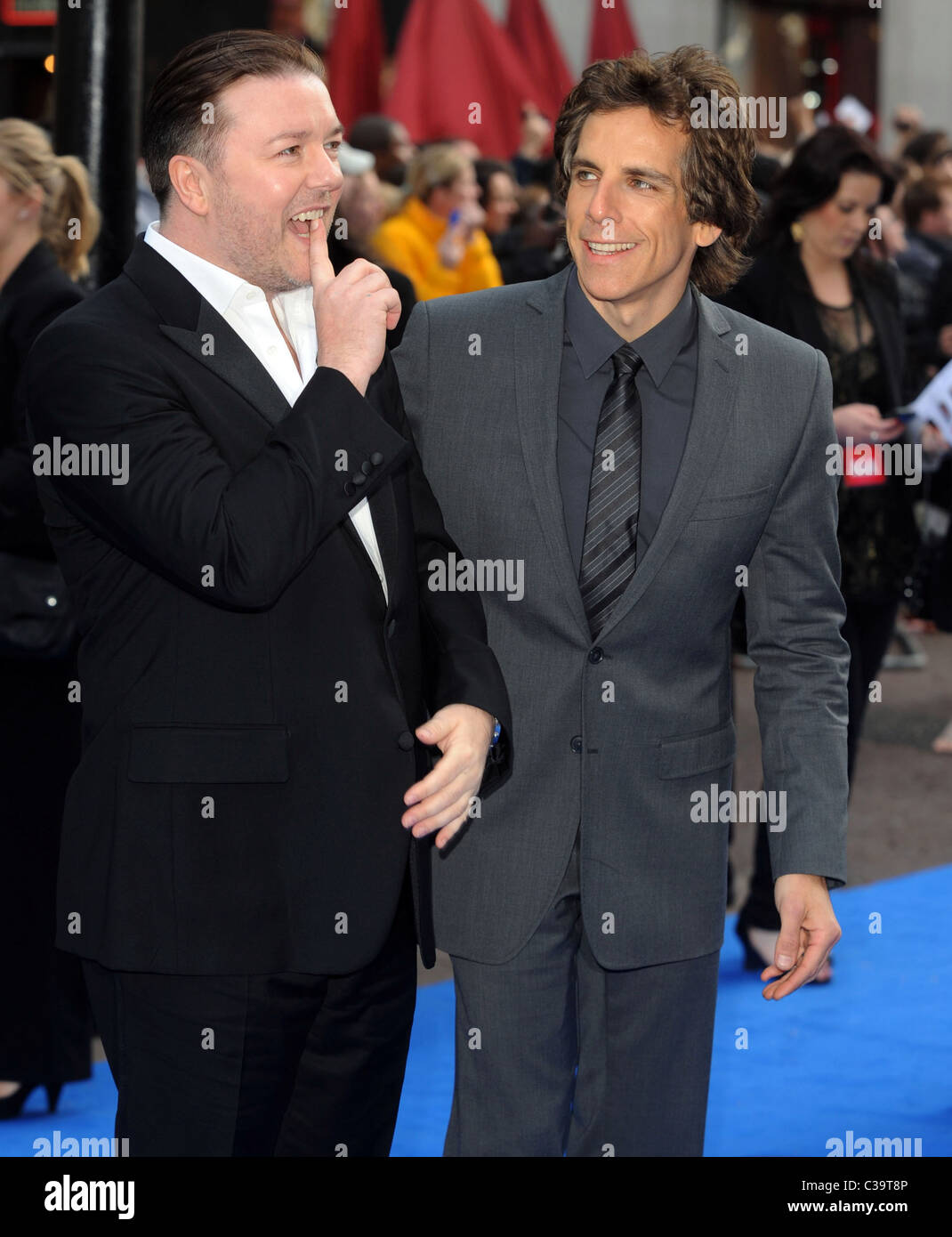 Ricky Gervais and Ben Stiller Night At The Museum 2 - World premiere