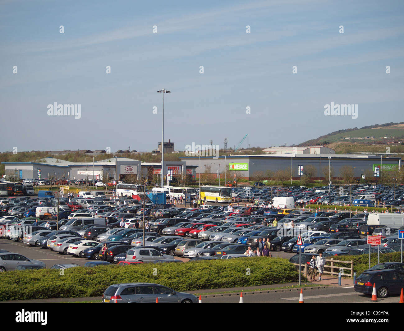 The Main Car Park Adjacent To The Macron Stadium The Home Ground Of The Main Car Park Adjacent To The Macron Stadium The Home Ground Of