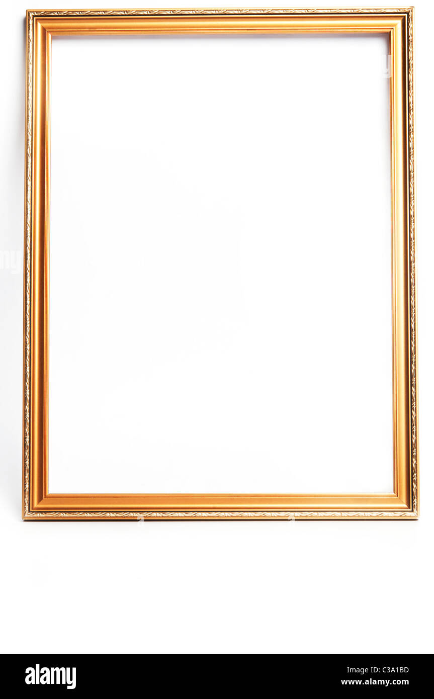 empty picture frame Stock Photo