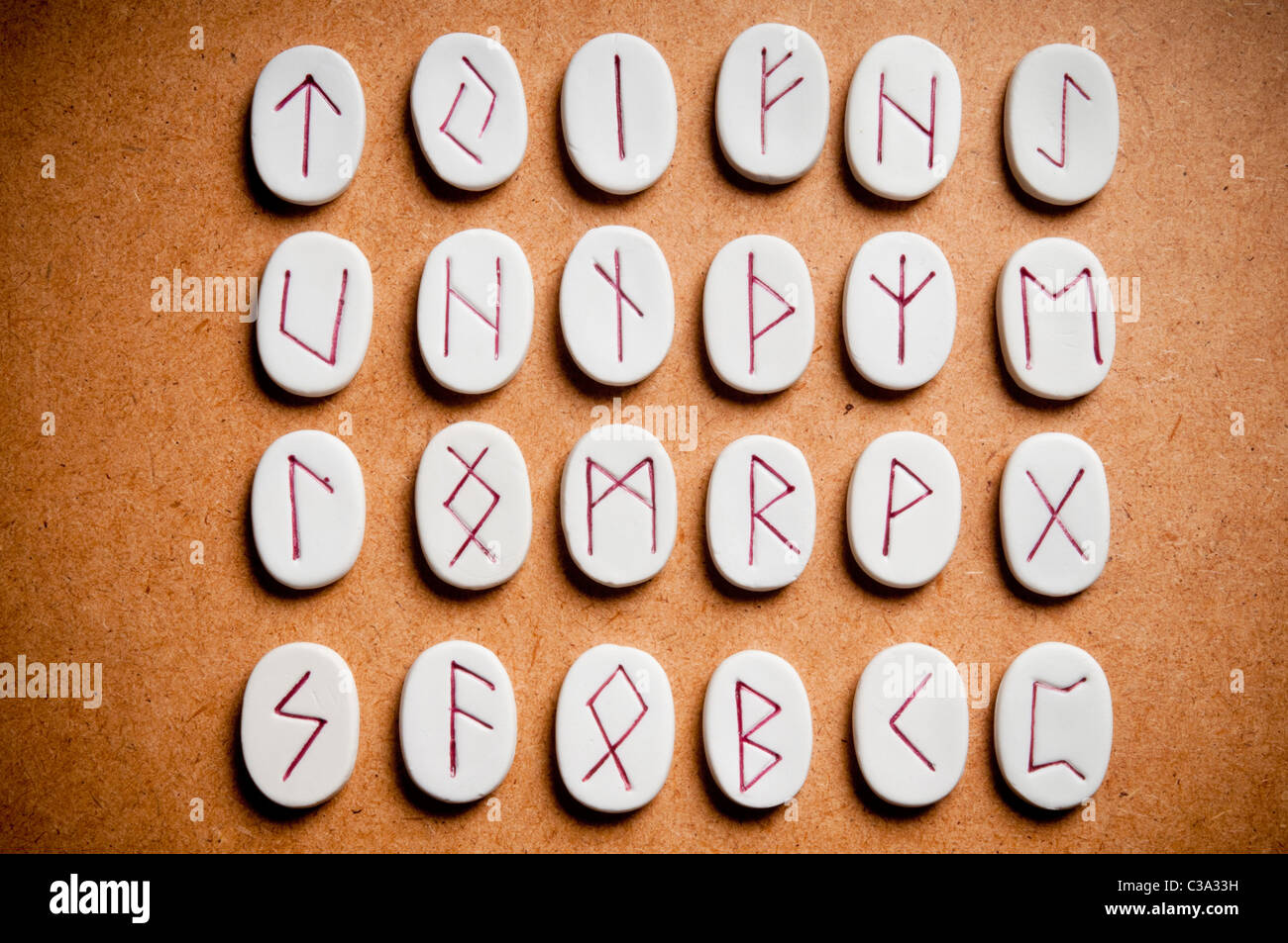 runes stones Stock Photo Alamy