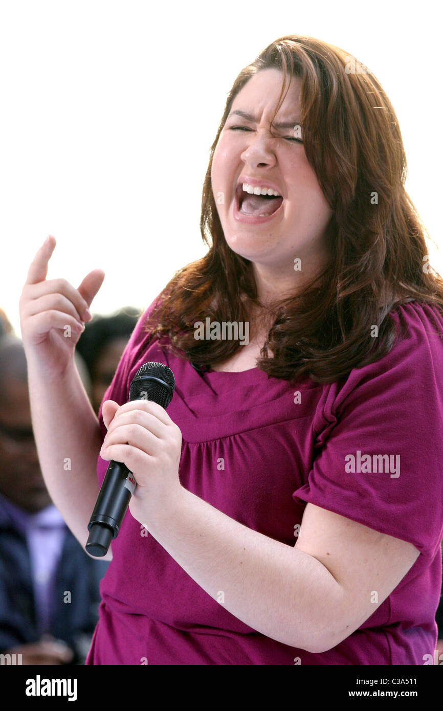 Today Show' Contest to Sing with Jennifer Hudson winner Melissa