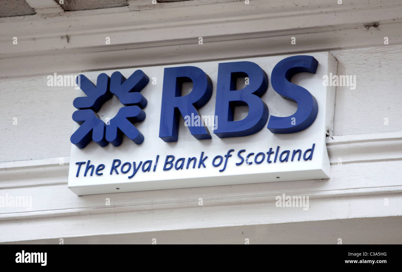 Bank Of Scotland Branch Stock Photos & Bank Of Scotland Branch Stock
