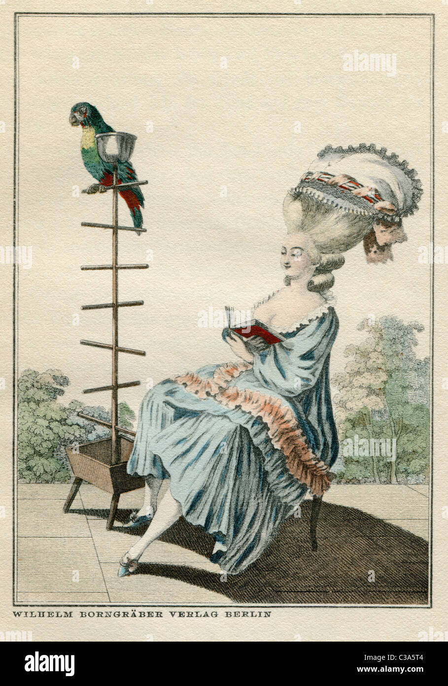 Rococo fashion hi-res stock photography and images - Alamy