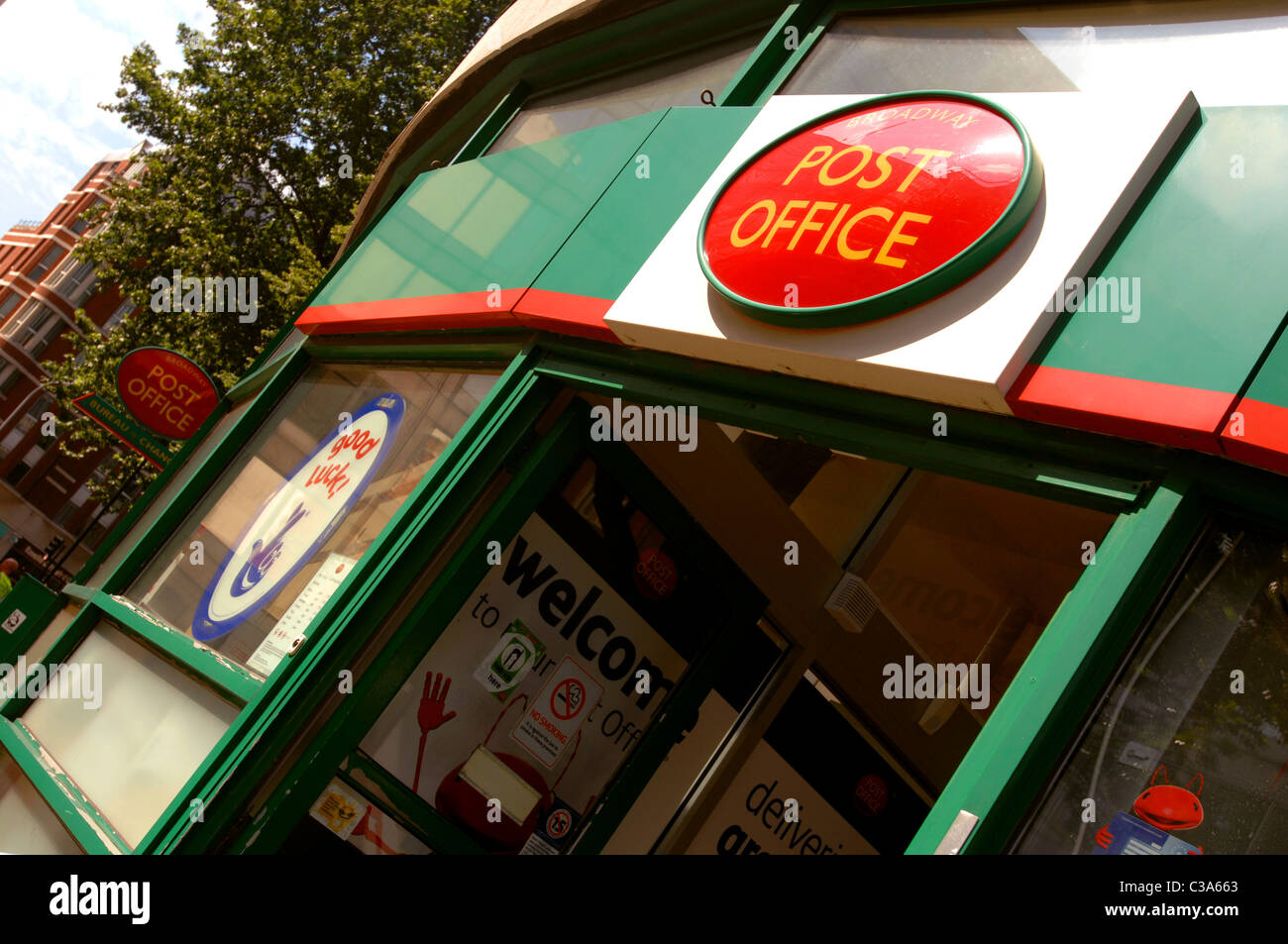 The Broadway Post Office, Westminster Stock Photo Alamy