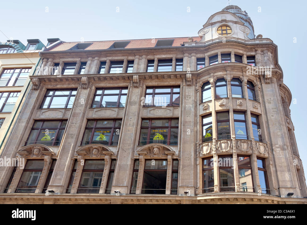 Glocks Haus Nikolaistrasse Bruhl Strasse Leipzig Saxony