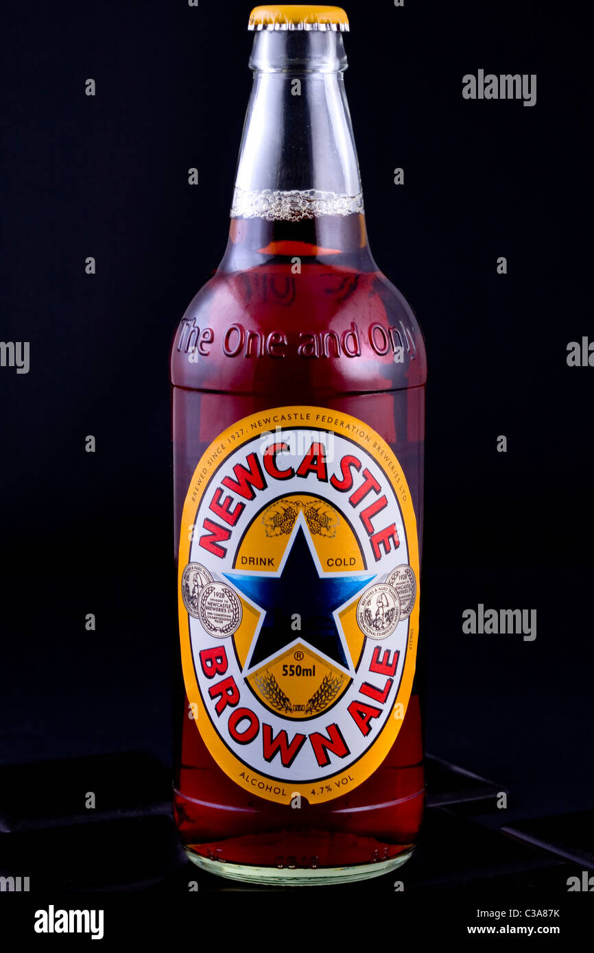 Illustrative image of Newcastle Brown ale Stock Photo Alamy