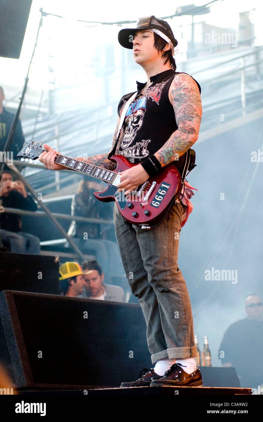 Avenged Sevenfold Rock on the Range 2009 Music Festival at Columbus Crew  Stadium - Day 2 Columbus, Ohio - 17.05.09 Stock Photo - Alamy