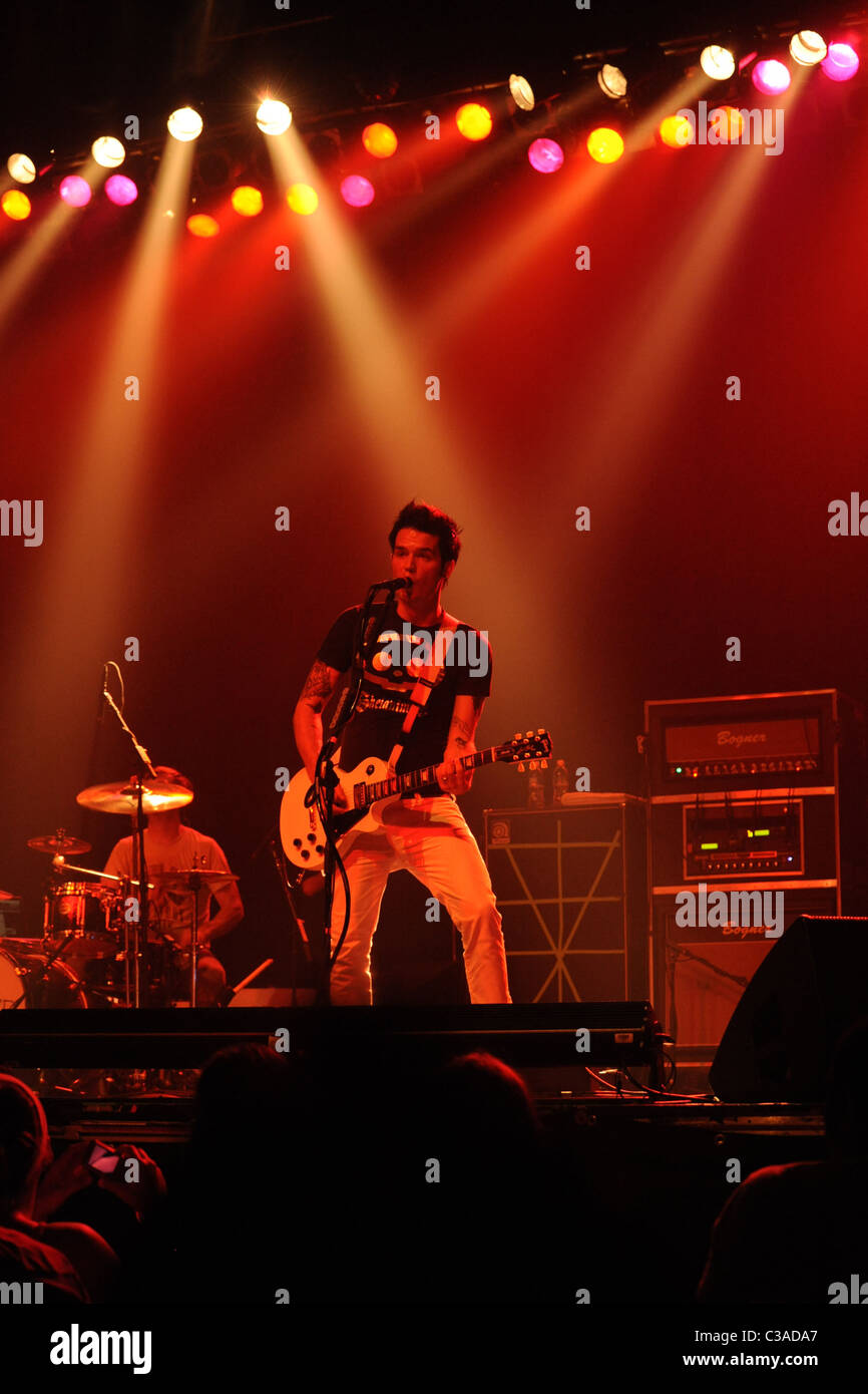 The White Tie Affair performing in concert at the Electric Factory