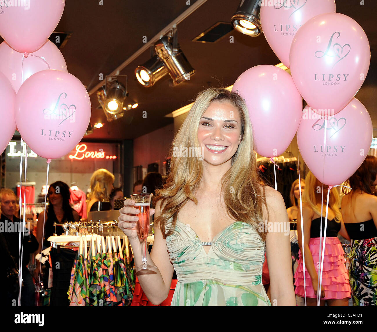 Jessica Taylor opens the new Lipsy store in Dundrum Town Centre Dublin,  Ireland - 21.05.09 Stock Photo - Alamy