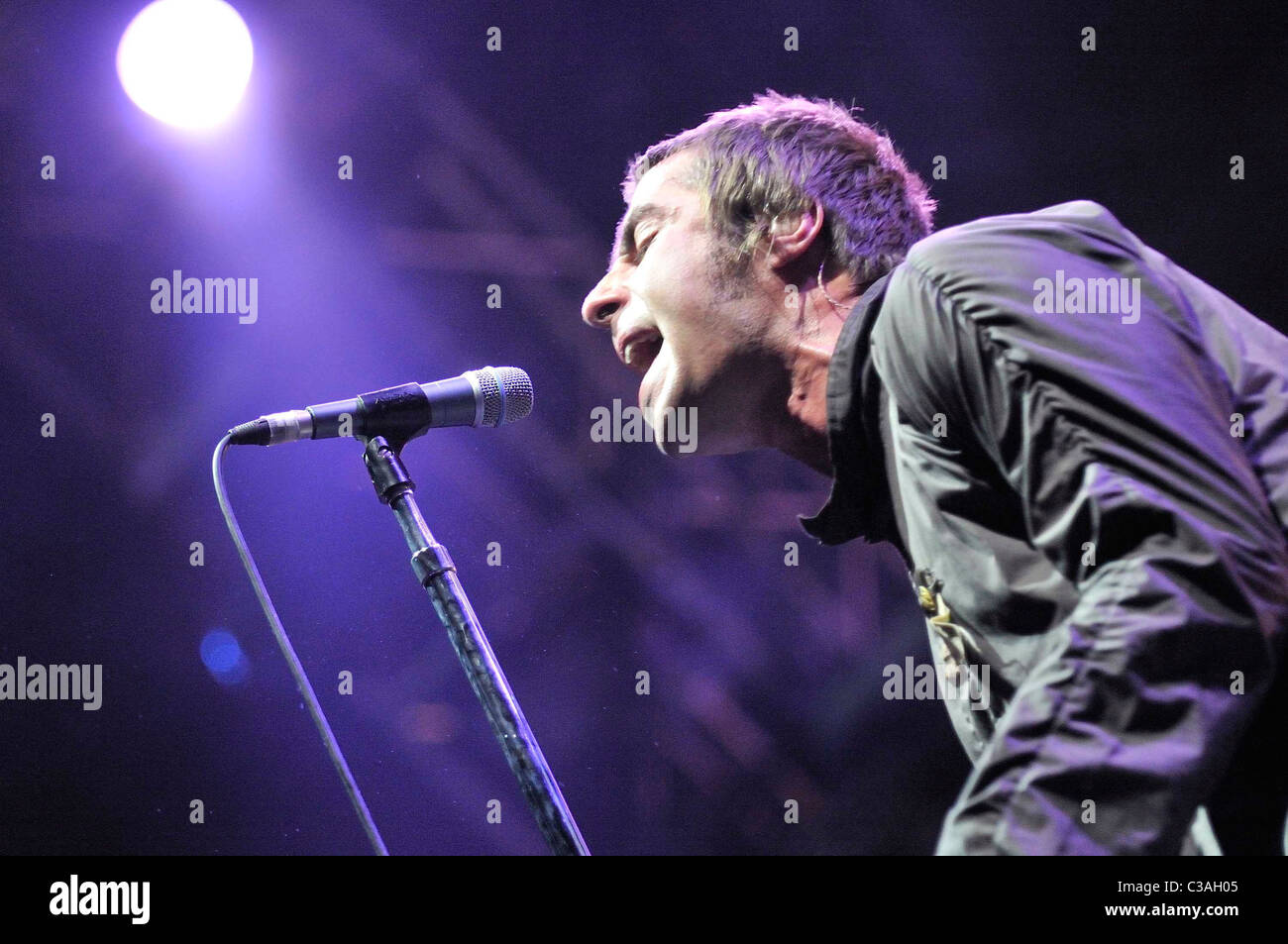 Oasis performing at River Plate Stadium Buenos Aires, Argentina - 03.05.09 .com Stock Photo