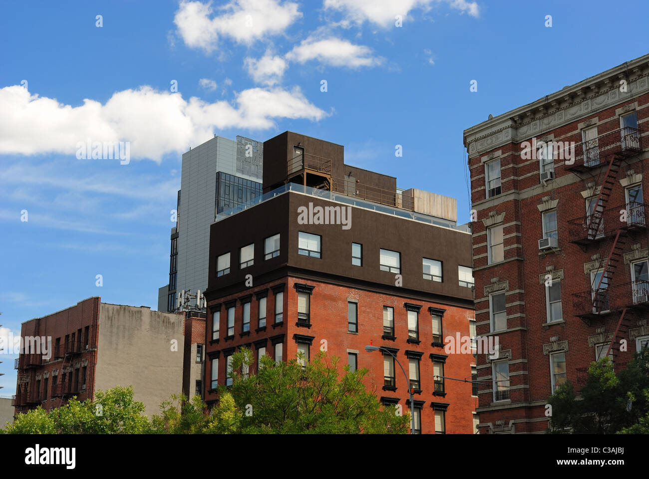 buildings in new york city Stock Photo