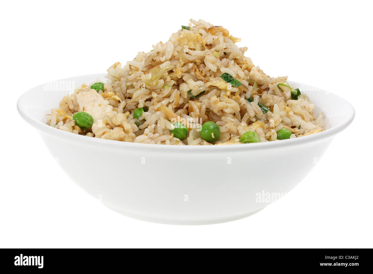 Bowl of Fried Rice Stock Photo - Alamy