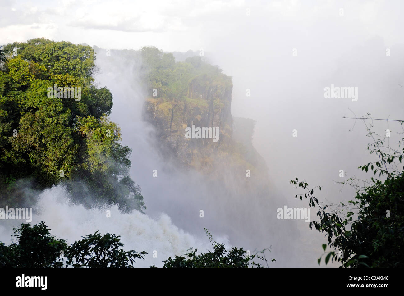 Victoria falls, Vic Falls, Zimbabwe, Africa Stock Photo