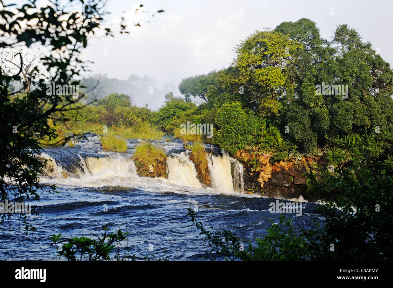 Victoria falls, Vic Falls, Zimbabwe, Africa Stock Photo