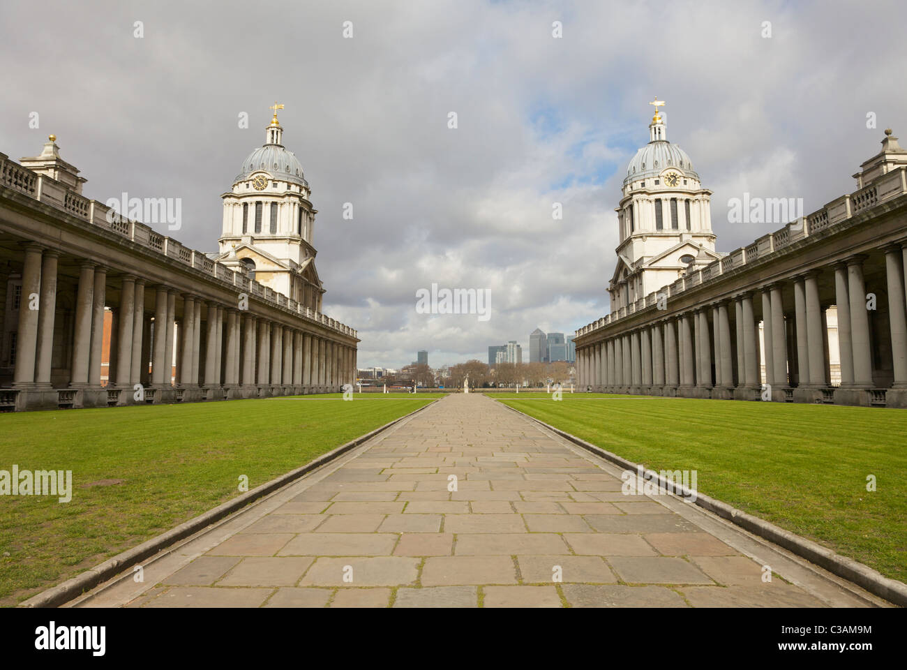 The University of Greenwich, South East London, England. Stock Photo
