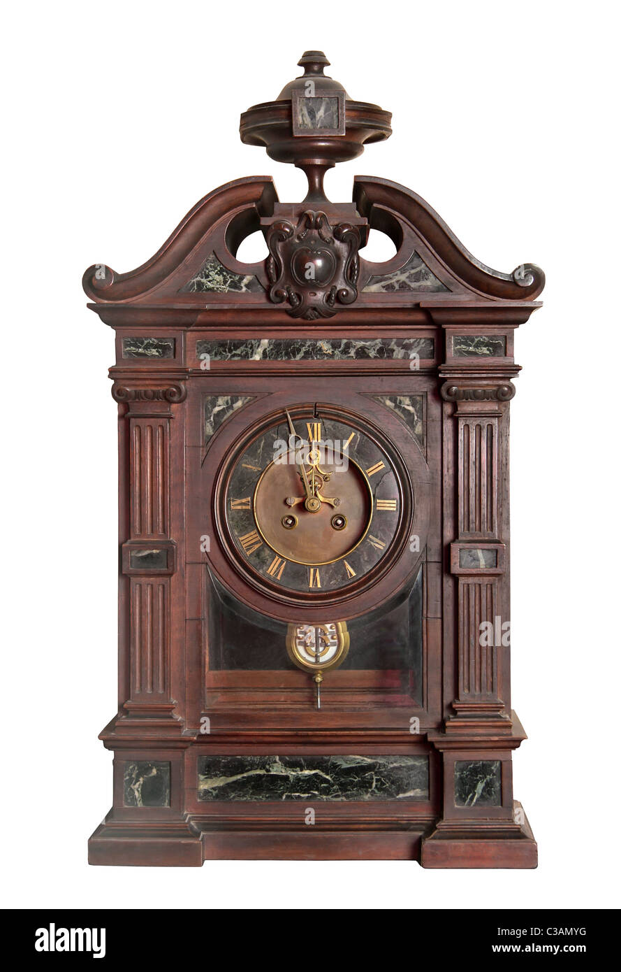 Pendulum clock antique hires stock photography and images Alamy