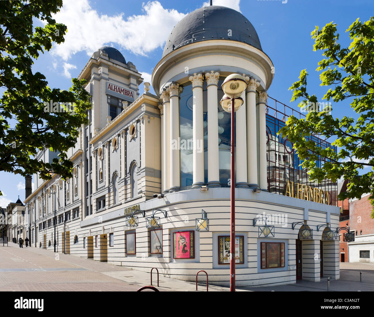 The historic Bradford Alhambra Theatre, Bradford, West Yorkshire, UK Stock Photo