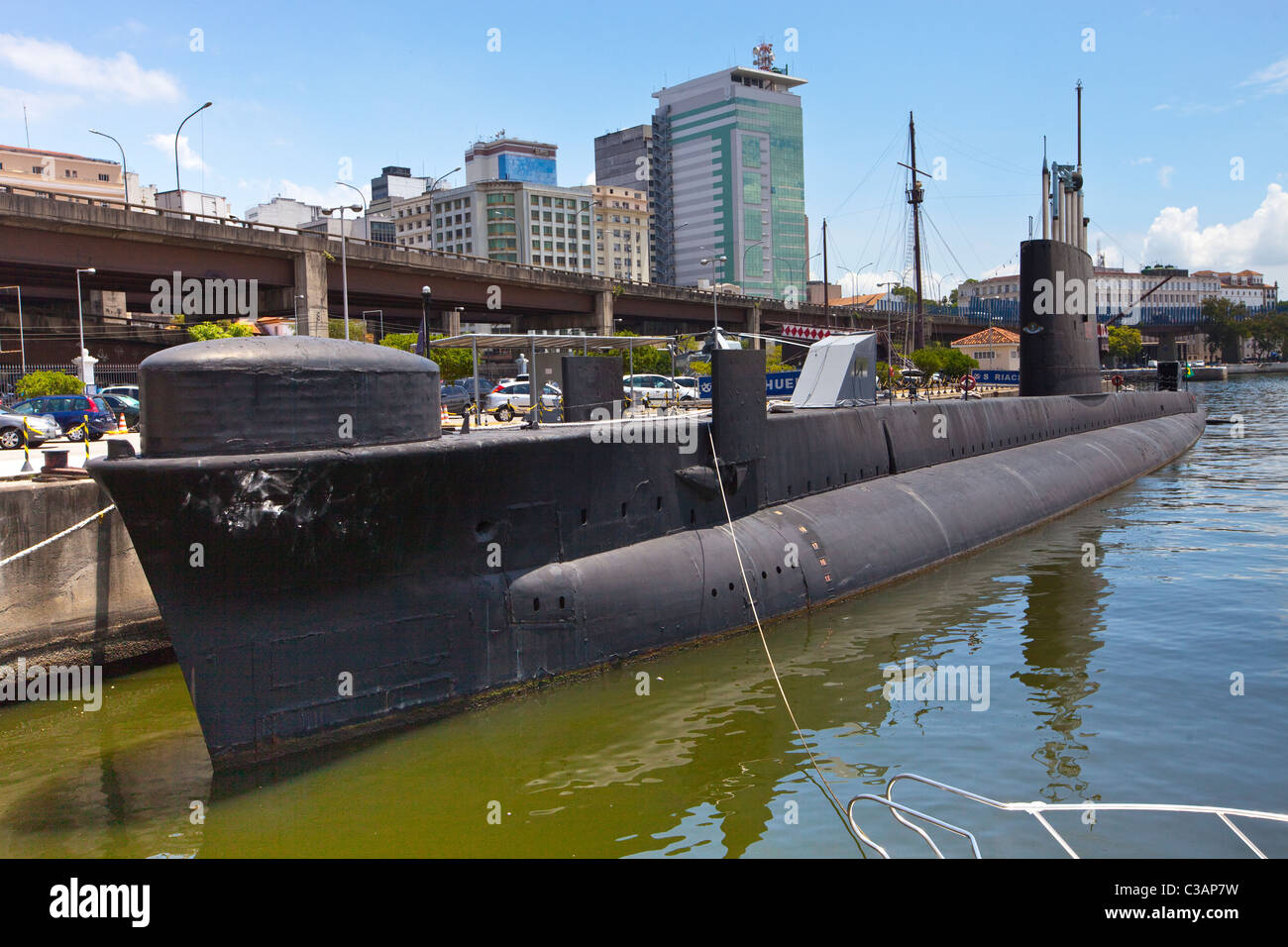 Submarine Riachuelo, Naval Museum, Capitania dos Portos do Rio de Janeiro, Rio de Janeiro, Brazil Stock Photo