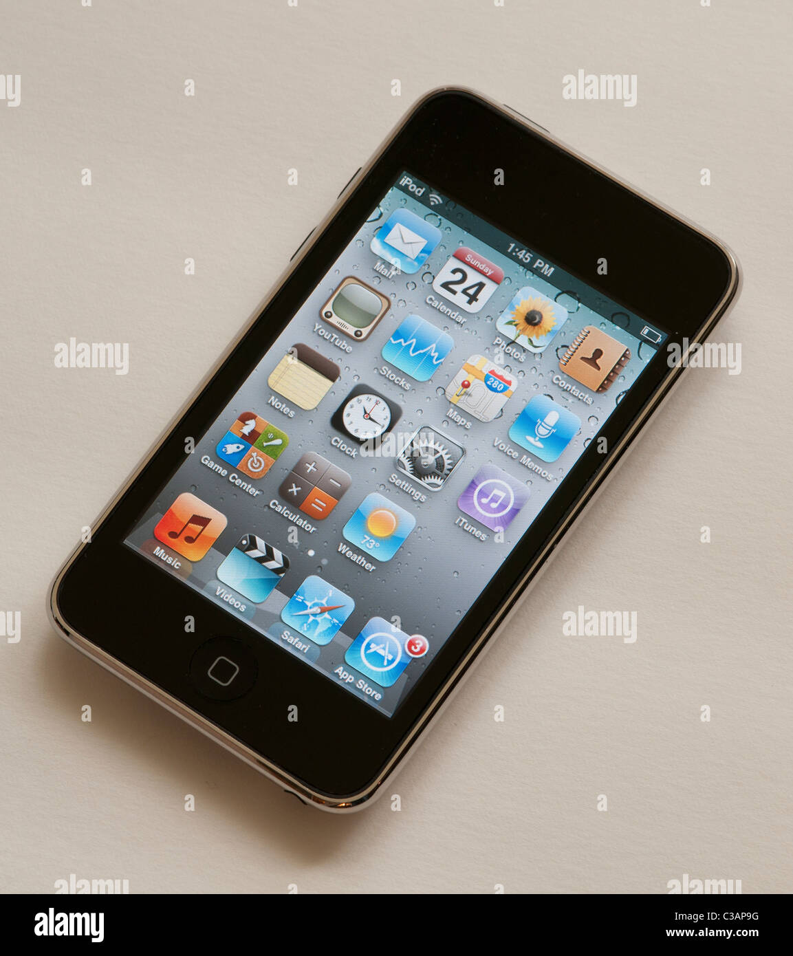 Apple iPod touch. Stock Photo