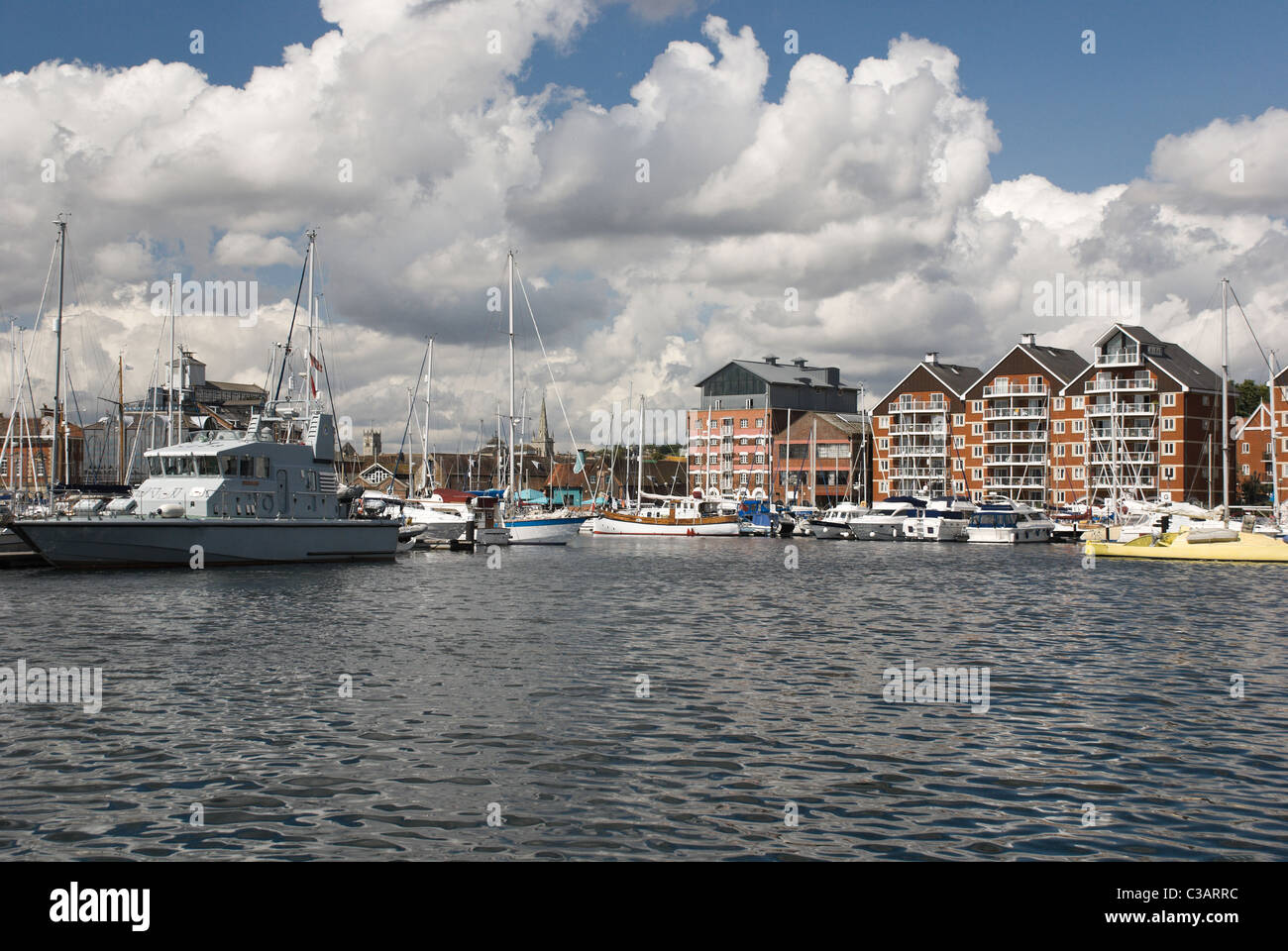 Ipswich marina river Orwell. Ipswich, Suffolk UK Stock Photo Alamy