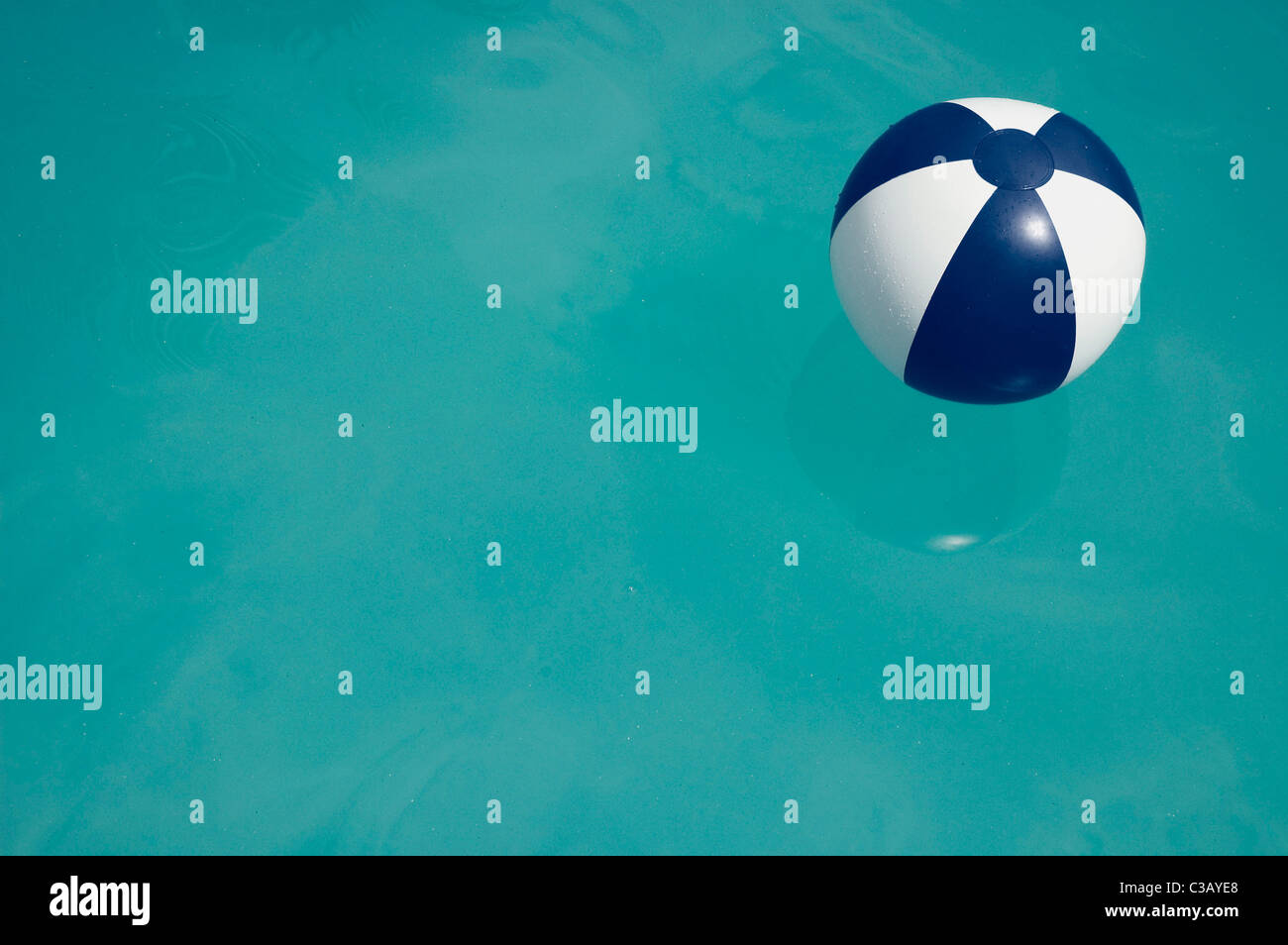 beach ball on water Stock Photo Alamy