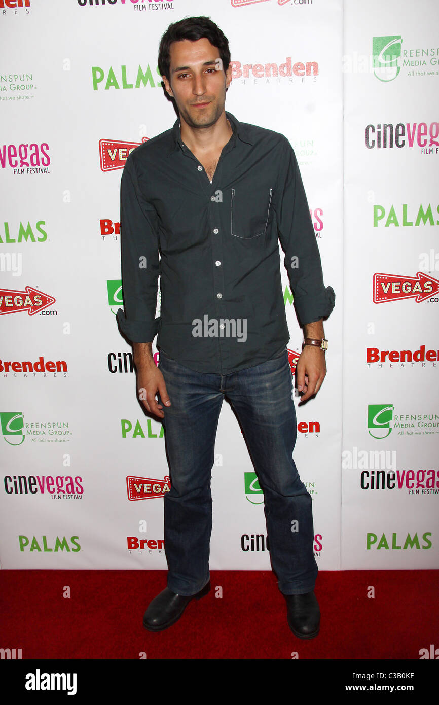 Michael Godere CineVegas 2009 Film Festival - Premiere of 'Easier With Practice' at Brenden Theatres in Palms Hotel and Casino Stock Photo